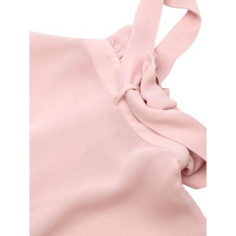 Lavaliere Neck Satin Blouse main image 1