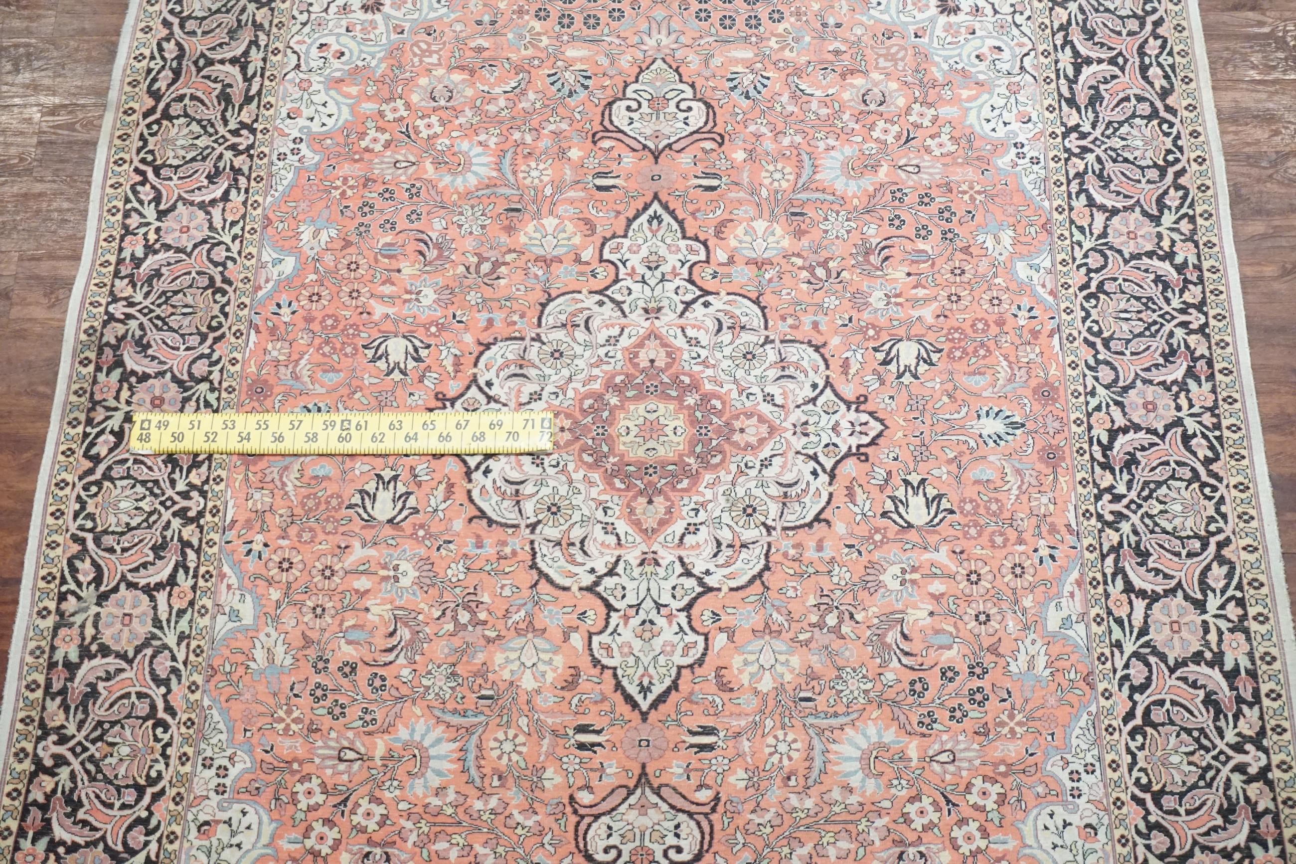Late 20th Century Pink Silk Kashmir For Sale