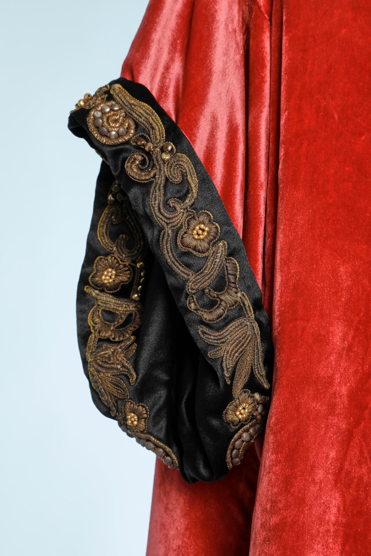 1920s velvet coat
