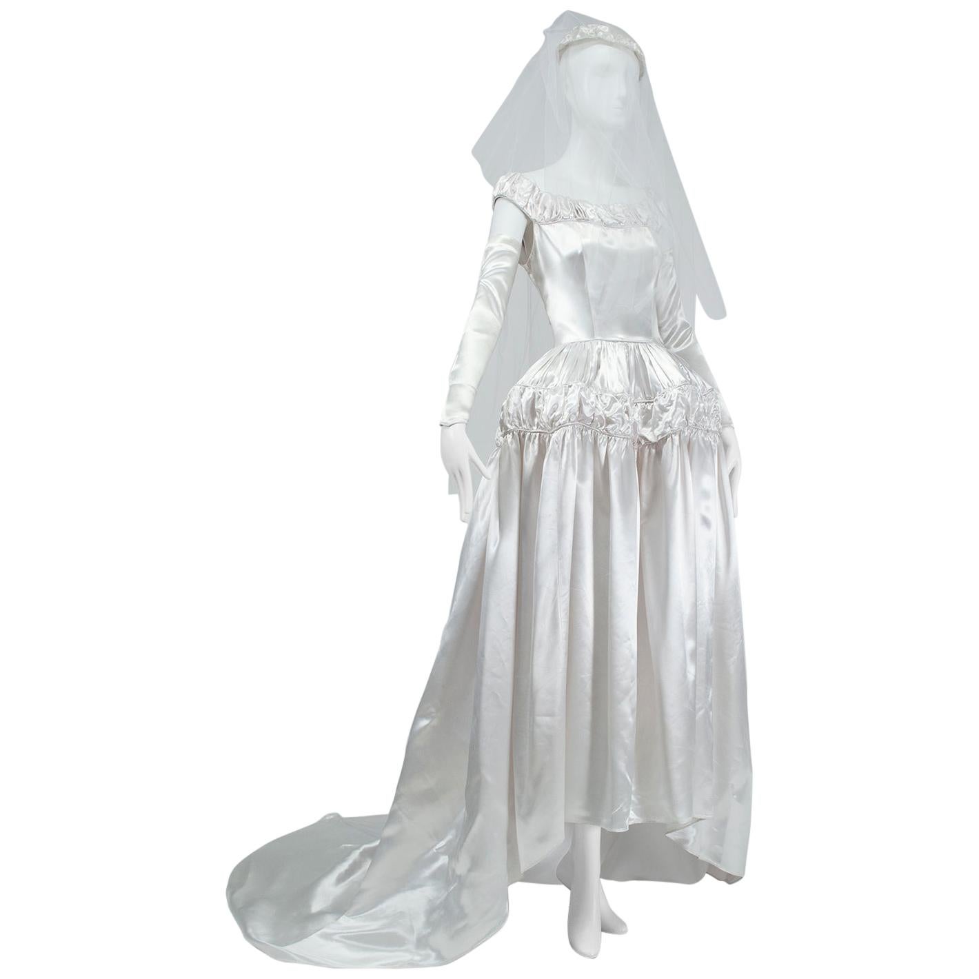 Farthingale Wedding Dress