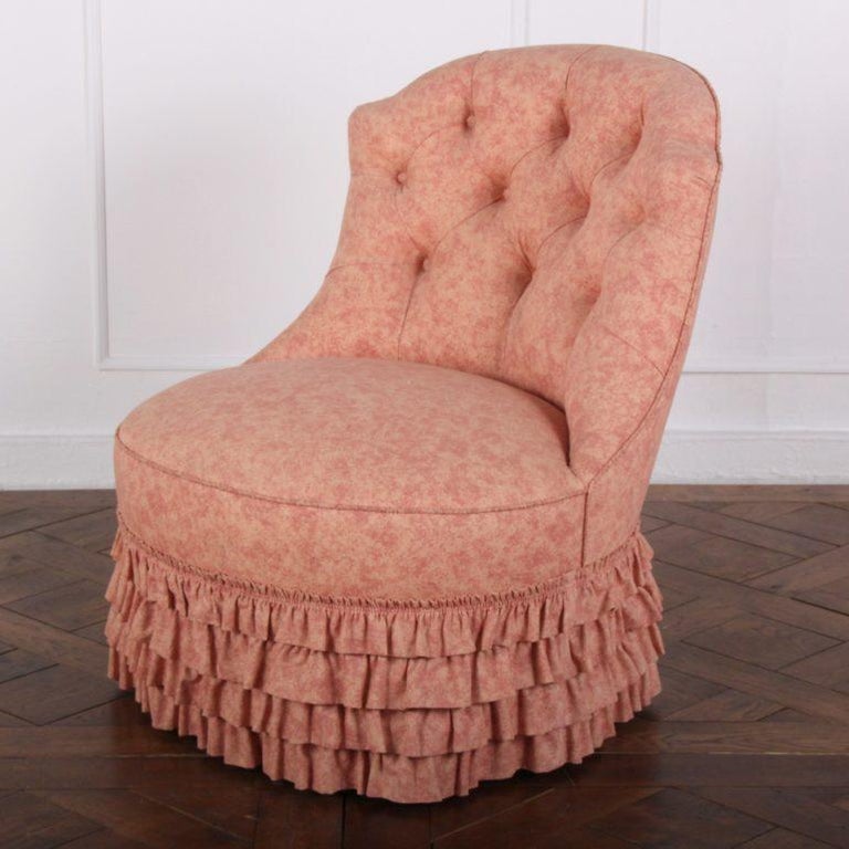 Pink Slipper Chair For Sale at 1stDibs pink slipper chairs