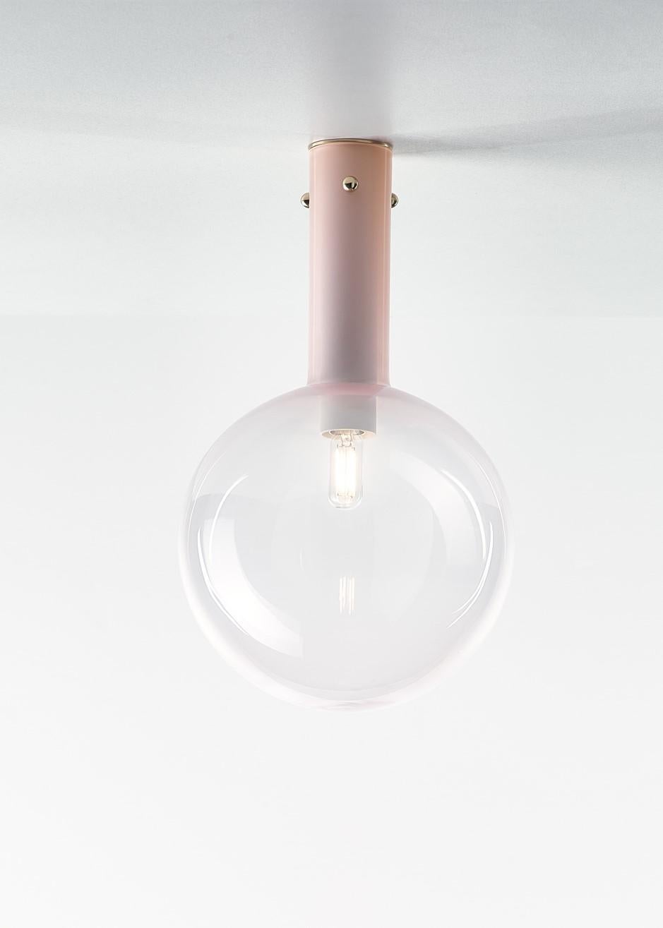 Modern Pink Sphaerae Surface Light by Dechem Studio For Sale