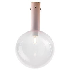 Lampe de surface en sphaerae rose par Dechem Studio