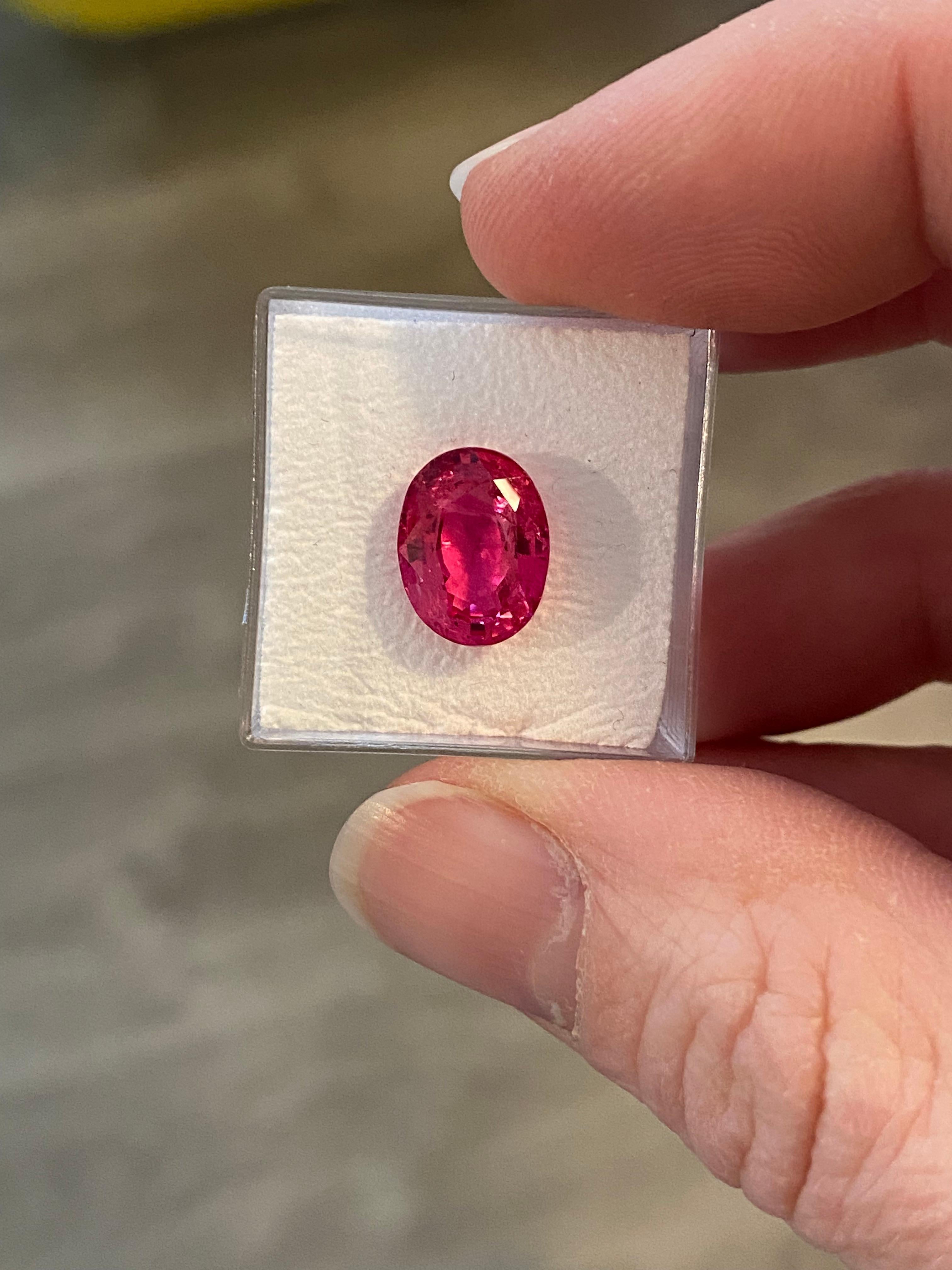 Rosa Spinell 4,98 Karat 1