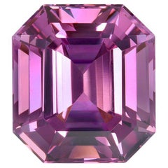 Pink Spinel 6.04 Carat Emerald Cut Loose Gemstone Loupe Clean - Beverly Hills