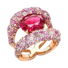 Rosa Spinell-Charmeuse-Ring von Fabergé