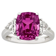 Pink Spinel Ring, 5.82 Carats