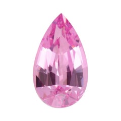 Pink Spinel Ring Gem 1.60 Carat Unset Pear Shape Loose Gemstone