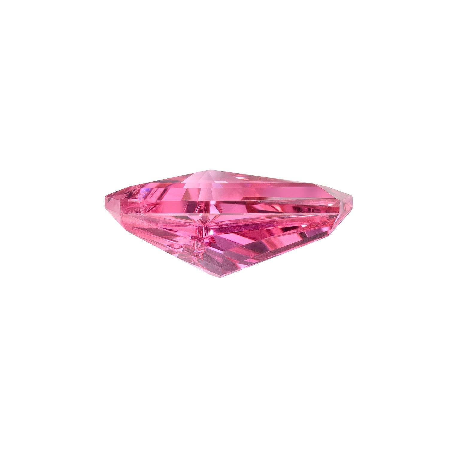 One-of-a-kind 2.98 carat Pink Spinel fancy cut gem, from Mahenge Tanzania, offered loose to a world-class gemstone lover.
Dimensions: 12.4 x 8.2 mm.
Returns are accepted and paid by us within 7 days of delivery.
We offer supreme custom jewelry work