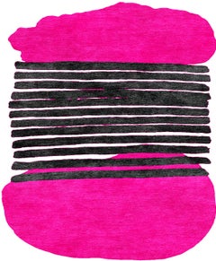 PINK STATIC – Custom Handmade Rug by Rugs & Co.