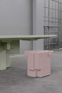 Pink Stool, Primitive series by Studio Nucleo