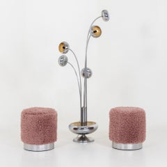 Pink Stools, Mid-20th Century