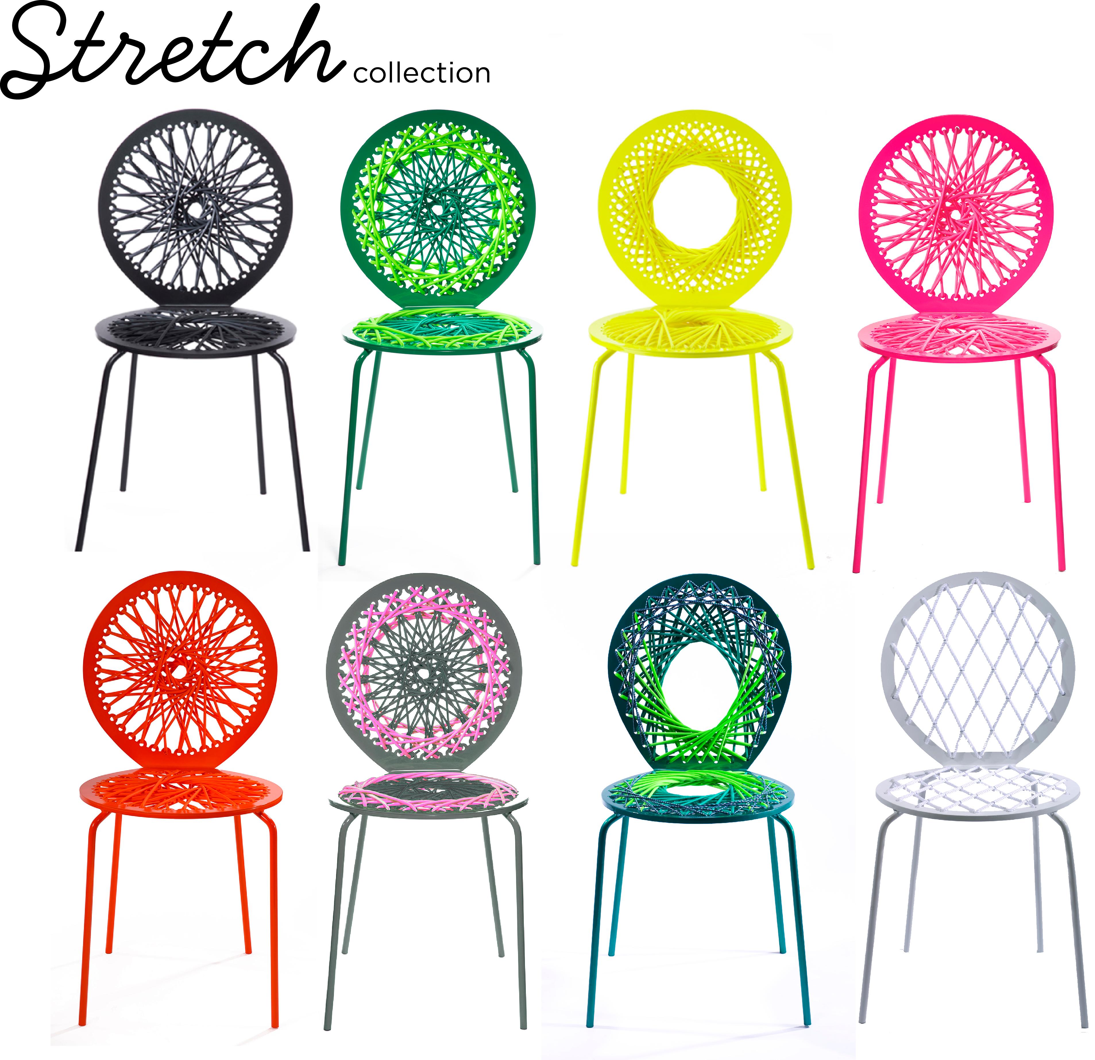 Modern Pink Stretch Chair For Sale