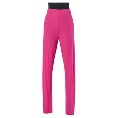 Leggings rosa in jersey elasticizzato ALEXANDRE VAUTHIER New