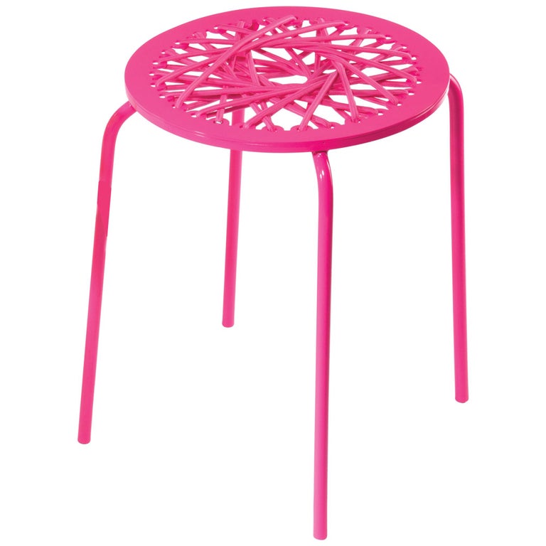 Pink Stretch Stool For Sale