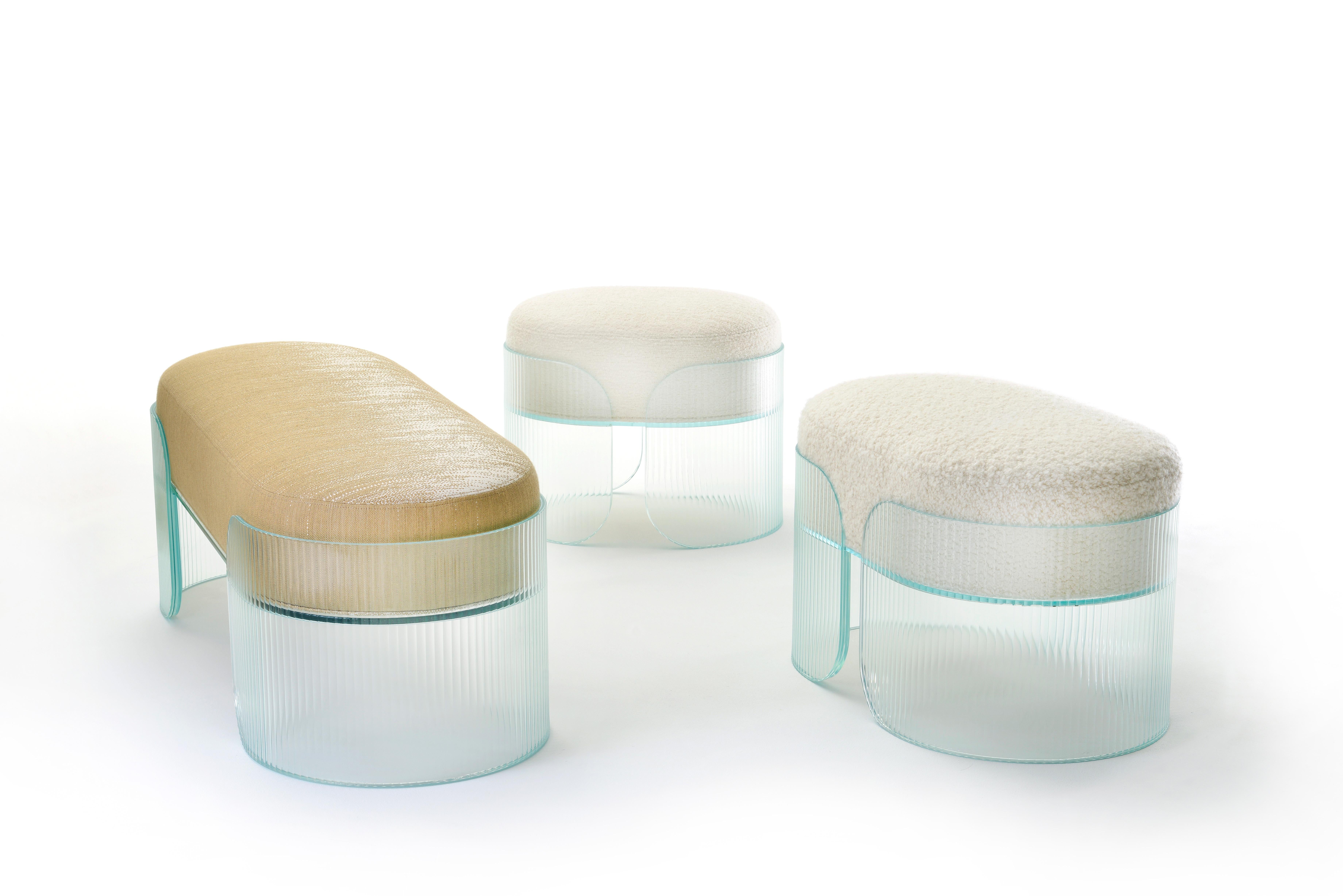 Tissu Sublime Ottoman M par Glass Variations en vente