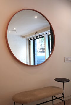 Pink Suede 48" Mirror by Ash