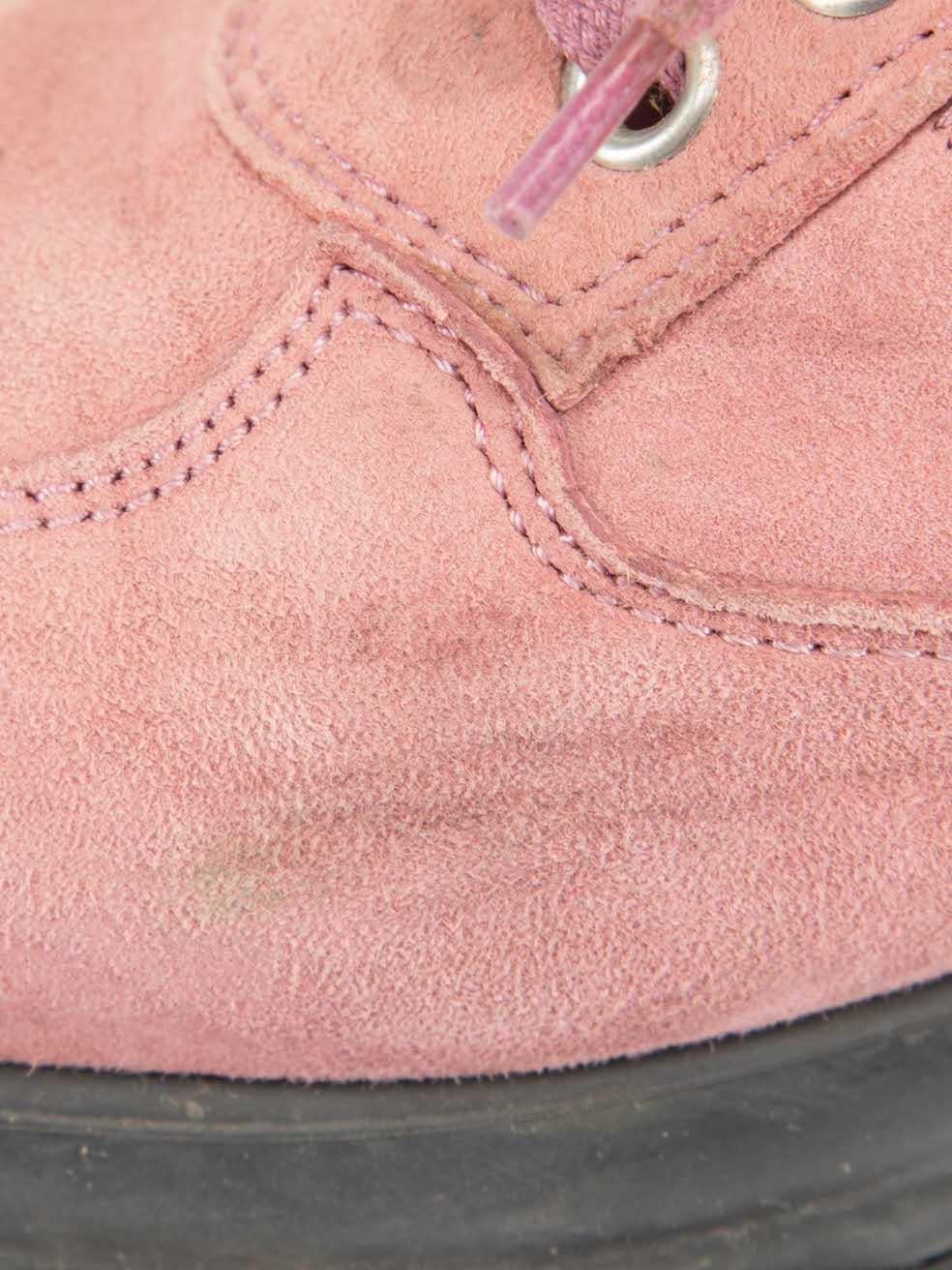 Pink Suede Interactive Glitter Trainers Size IT 37.5 For Sale 1