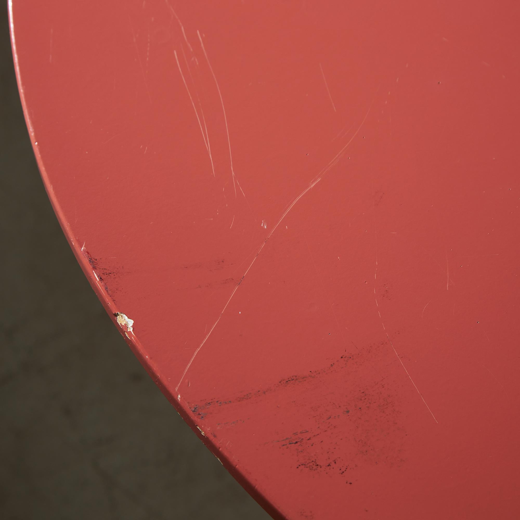 Pink Superellipse Table by Arne Jacobsen for Fritz Hansen, 1969 For Sale 14