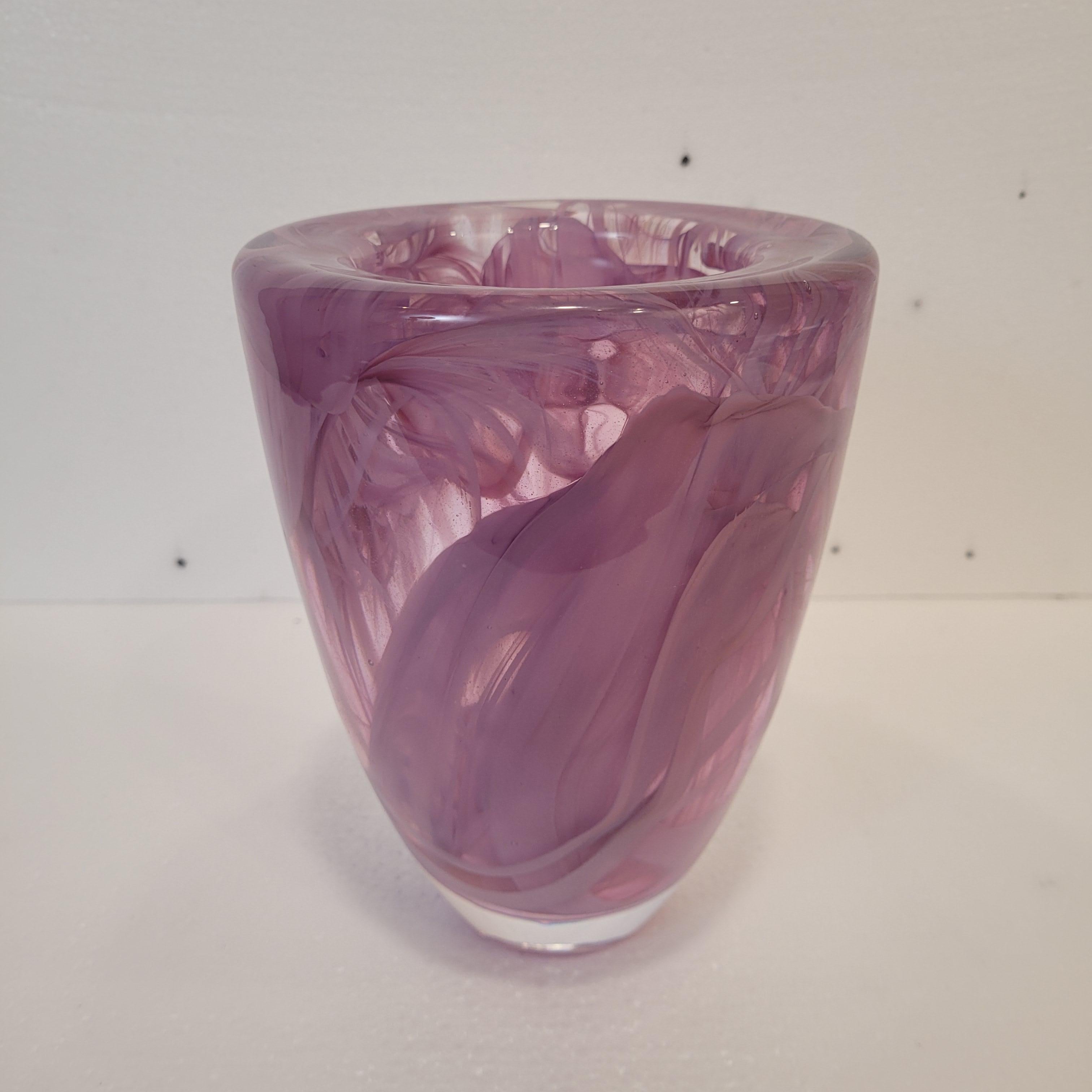 Vaso rosa Svezia 