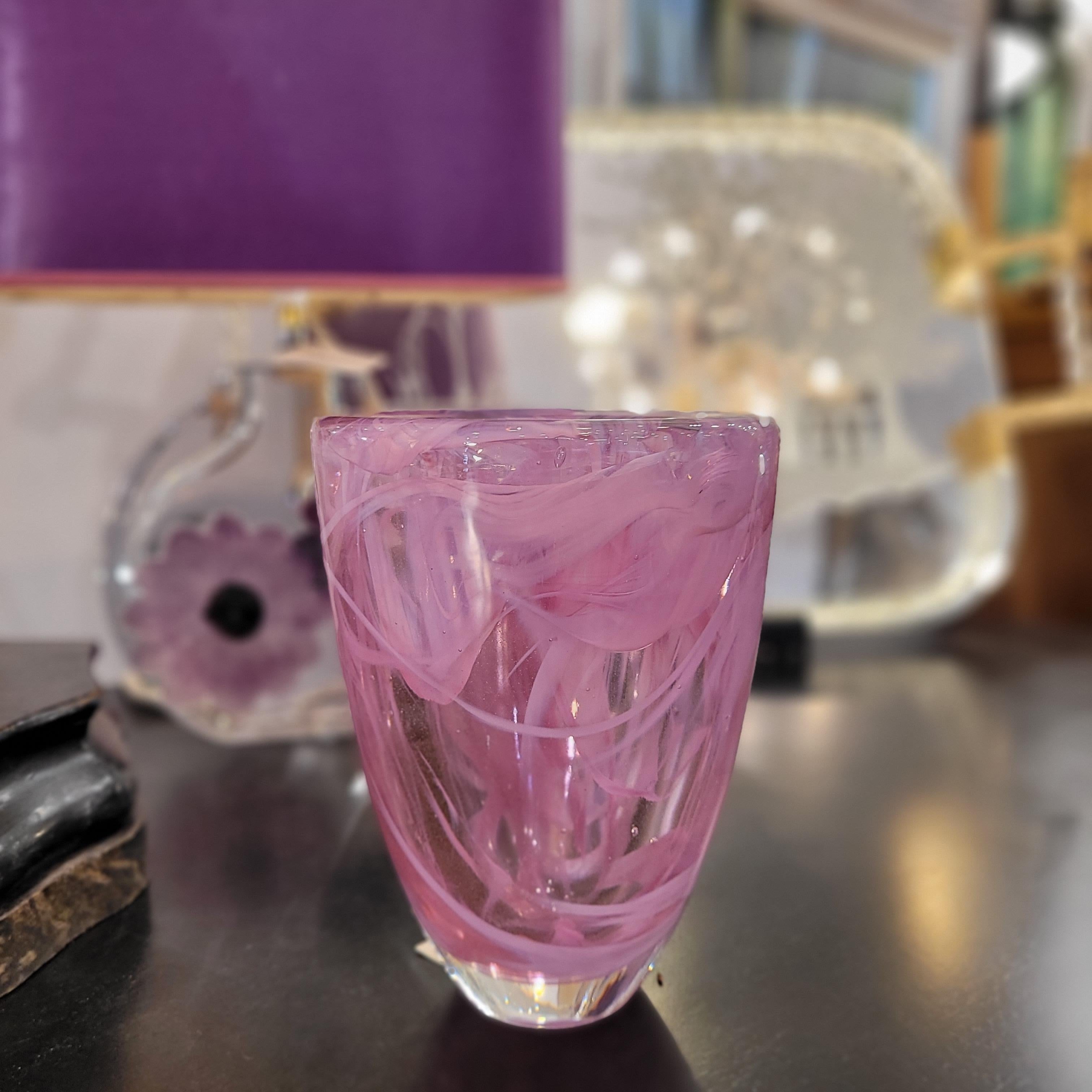 Svedese Vaso rosa Svezia 