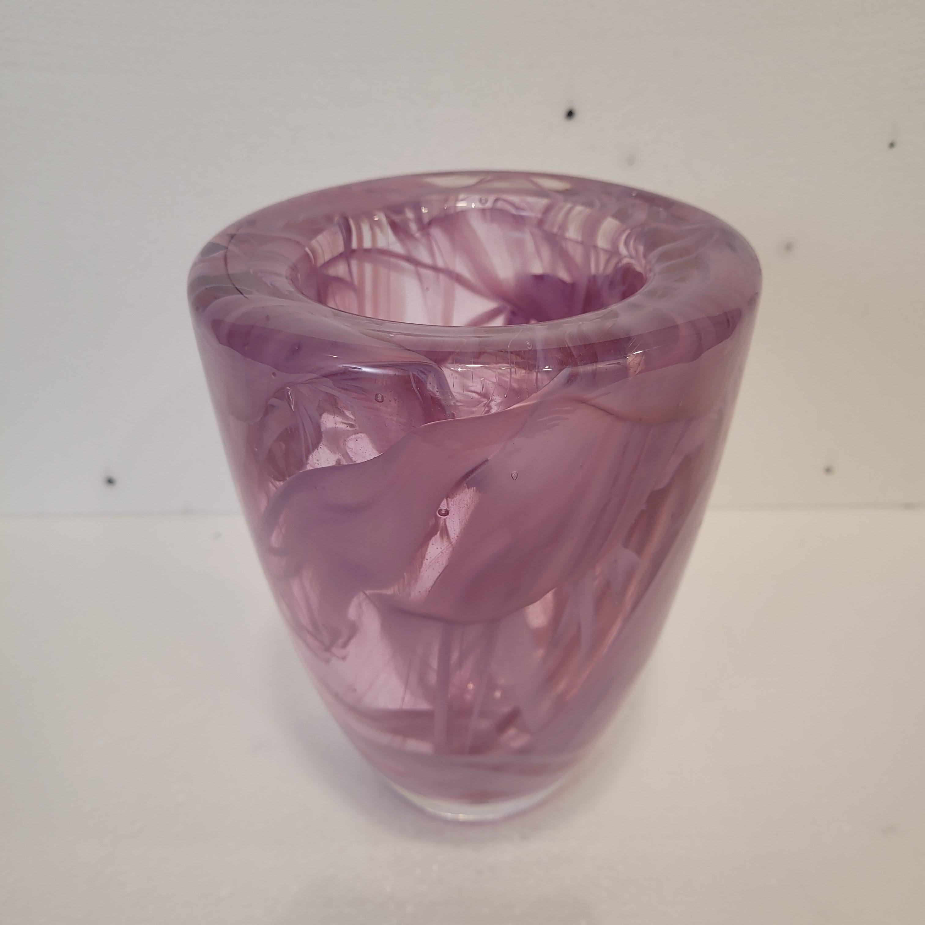 Vaso rosa Svezia 