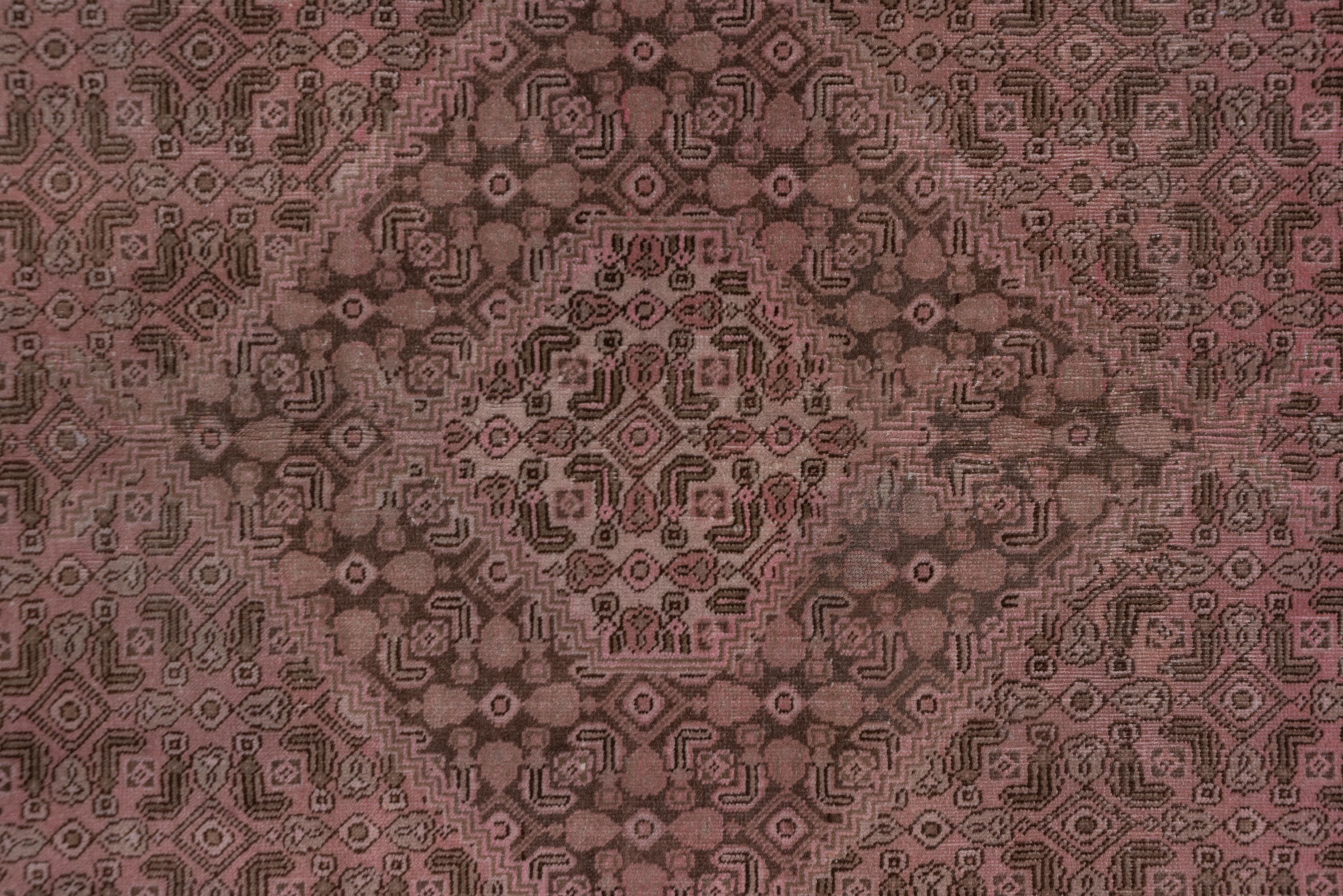 Persian Pink Tabriz Carpet, circa 1930s For Sale