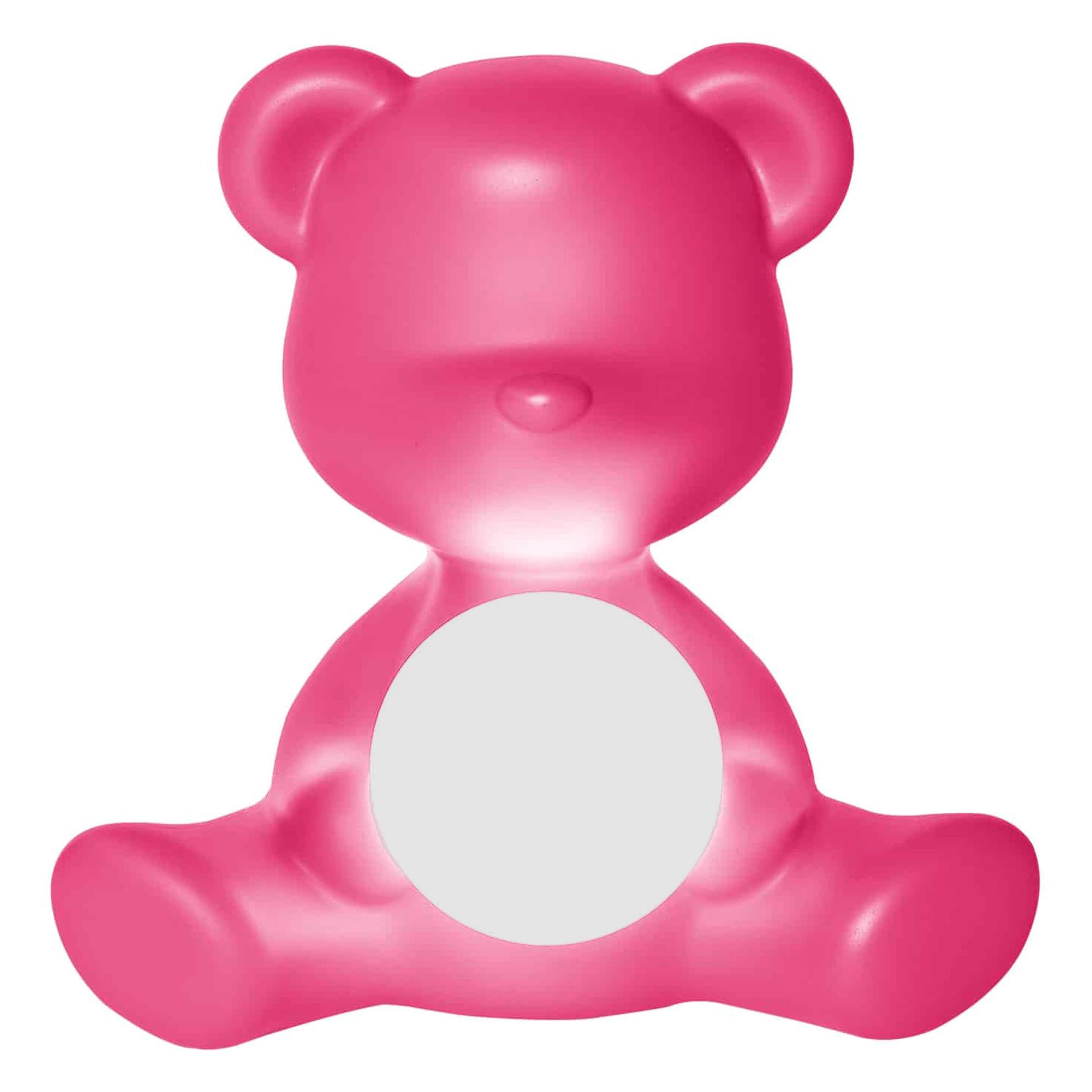 Pink Teddy Bear Lamp LED, Made in Italy, In Stock in Los Angeles