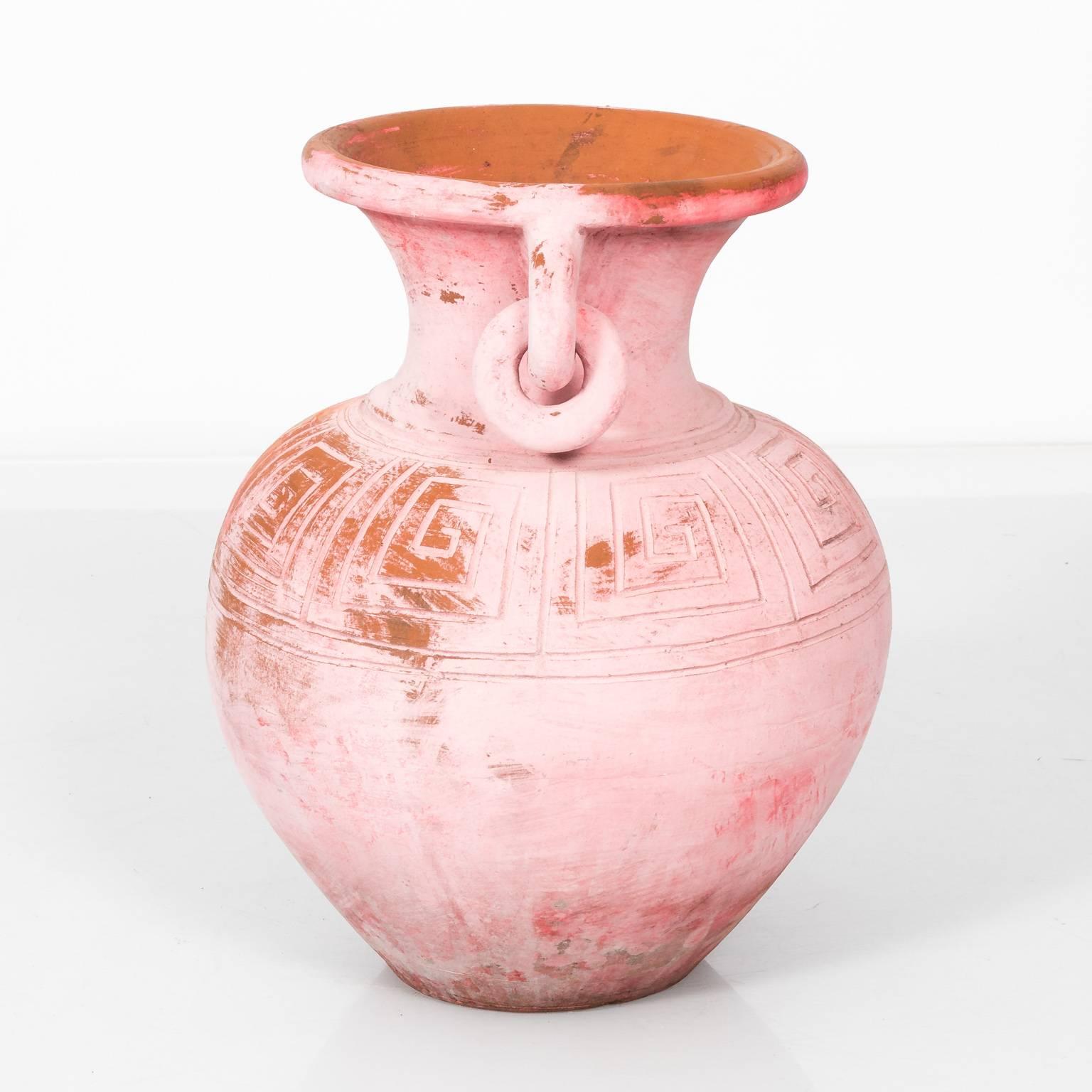 Pink Terracotta Urn 6
