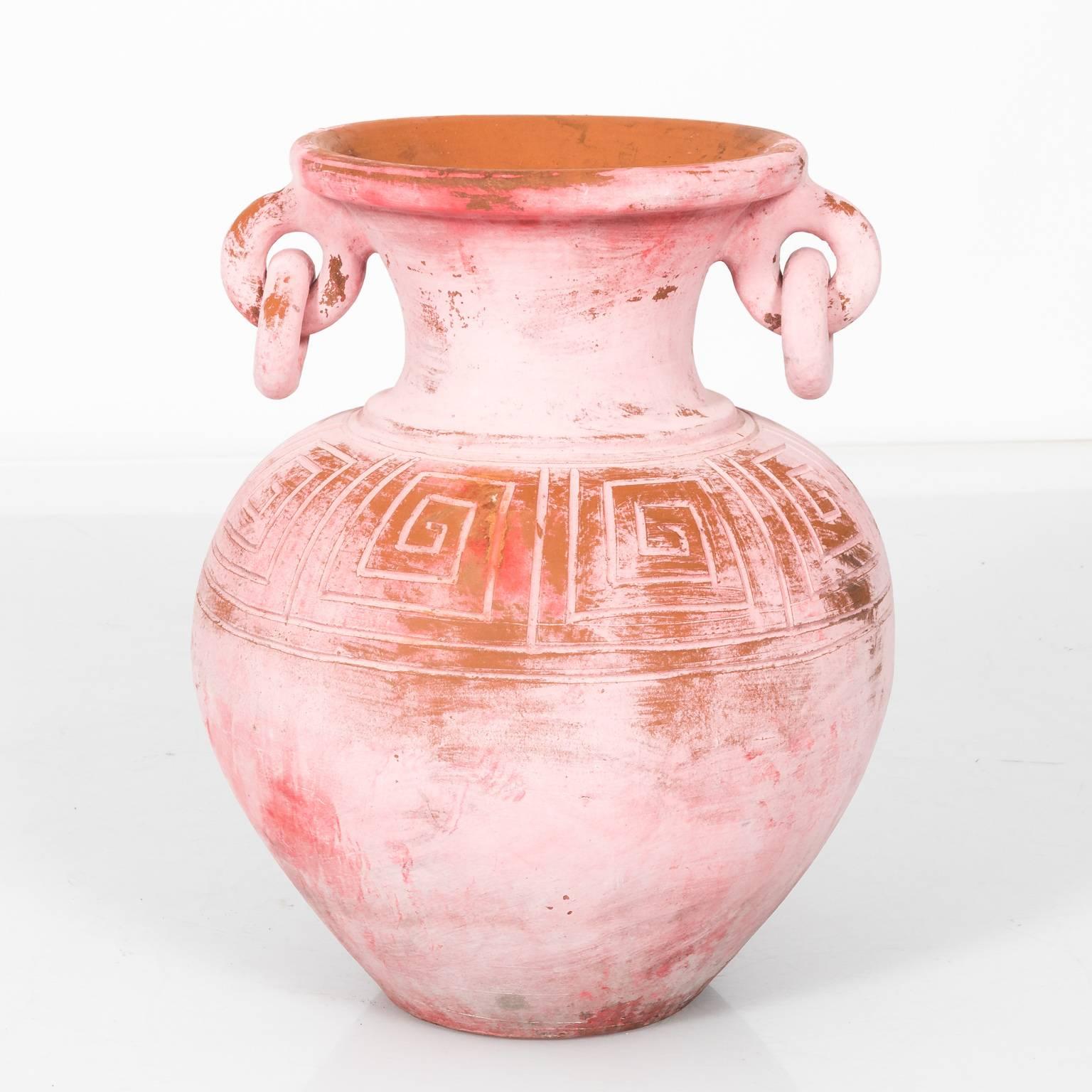 Pink Terracotta Urn 10