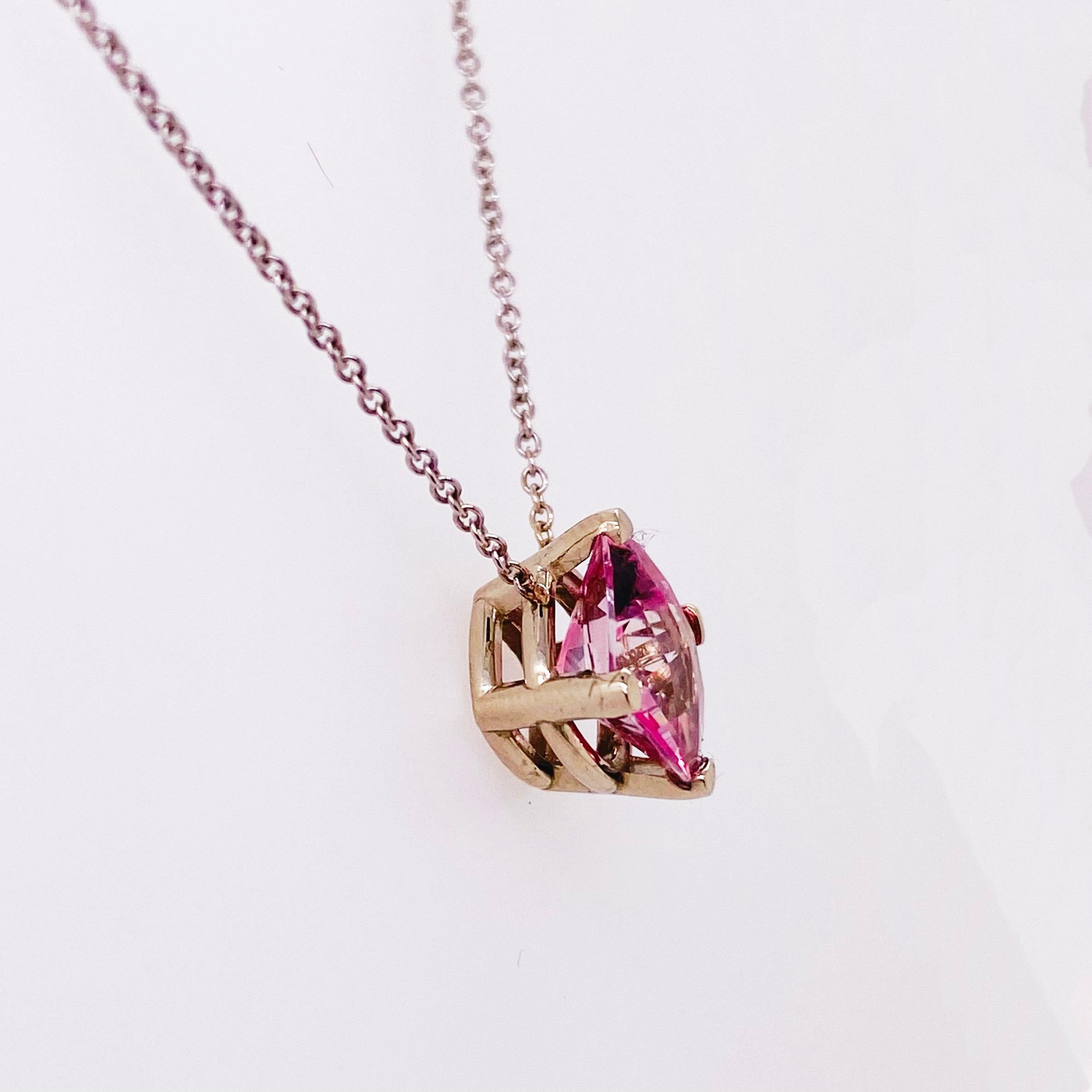 pink topaz pendants