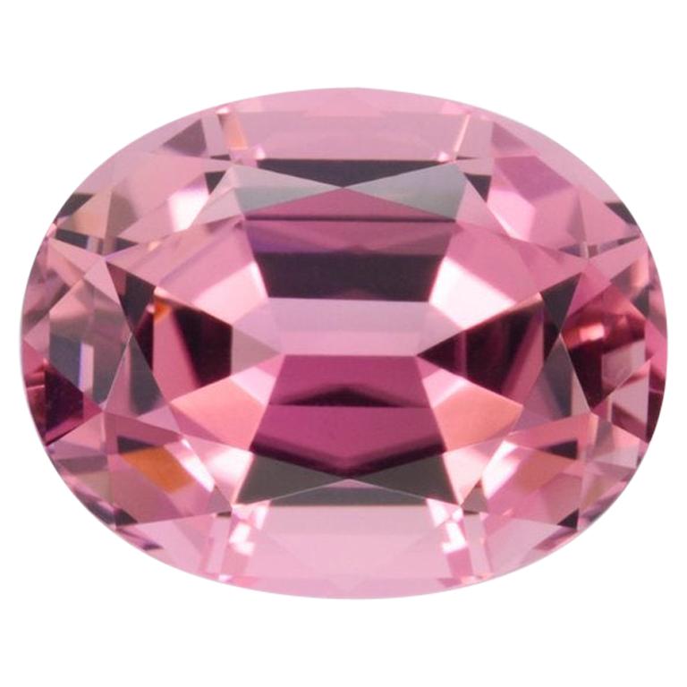 Pink Tourmaline Ring Gem 6.95 Carat 