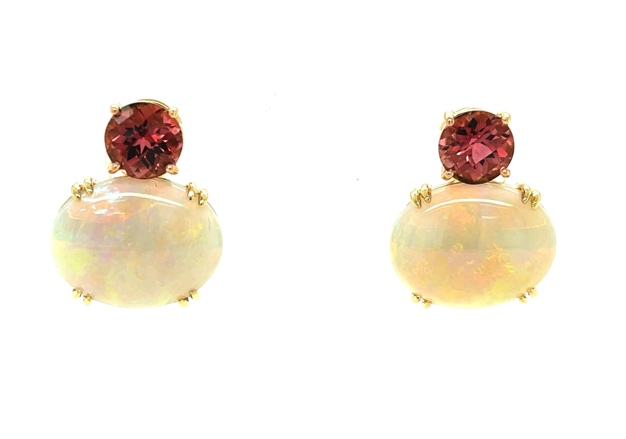 pink tourmaline earrings australia