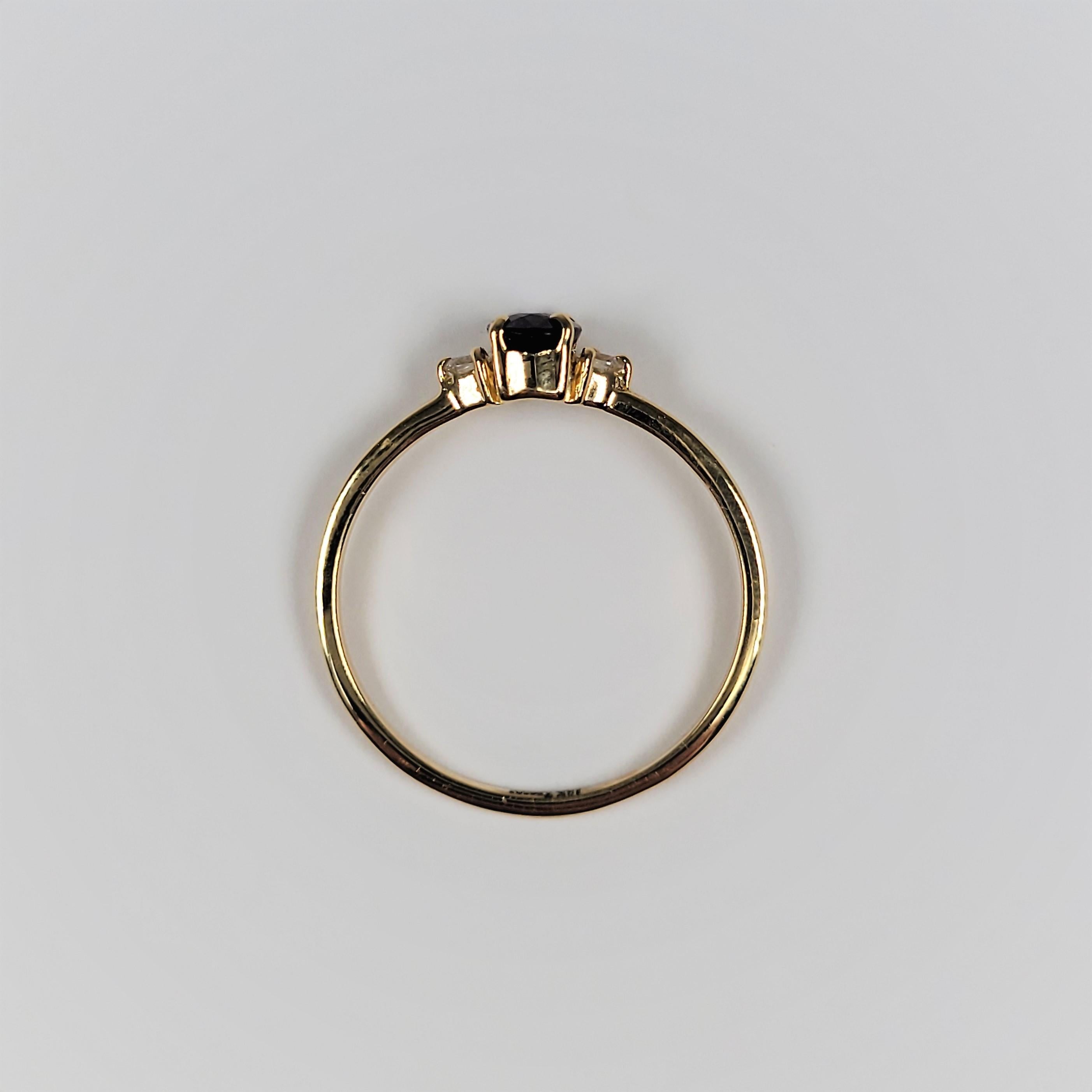Women's or Men's Pink Tourmaline Diamond Ring in 18 Karat Yellow Gold For Sale