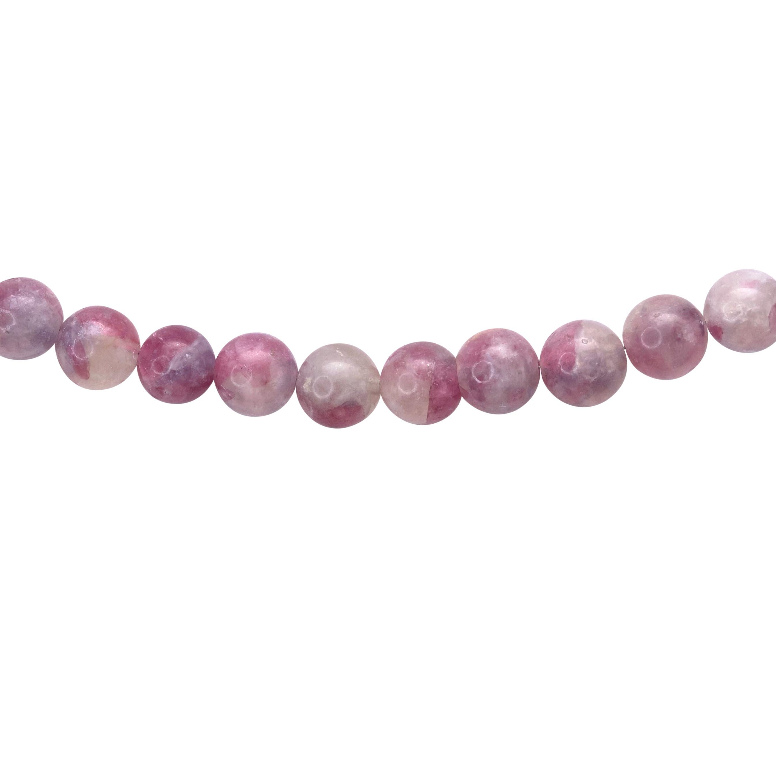 Pink Tourmaline Half-moon Necklace -by Bombyx House For Sale 1