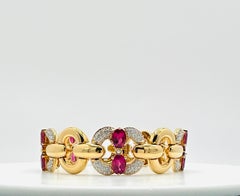 Pulseras de cadena de oro
