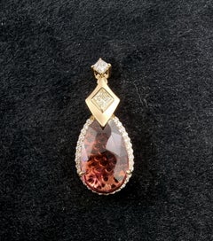 Pink Tourmaline Pendant