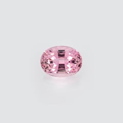 Pink Tourmaline Ring Gem 11.35 Carat Oval Loose Unset Gemstone