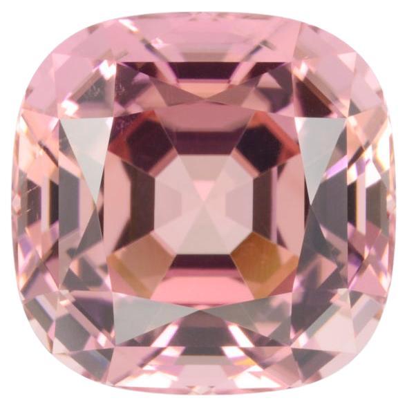 Pink Tourmaline Ring Gem 13.06 Carat Unmounted Cushion Loose Gemstone