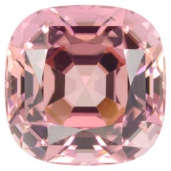 Pink Tourmaline Ring Gem 13.06 Carat Unmounted Cushion Loose Gemstone