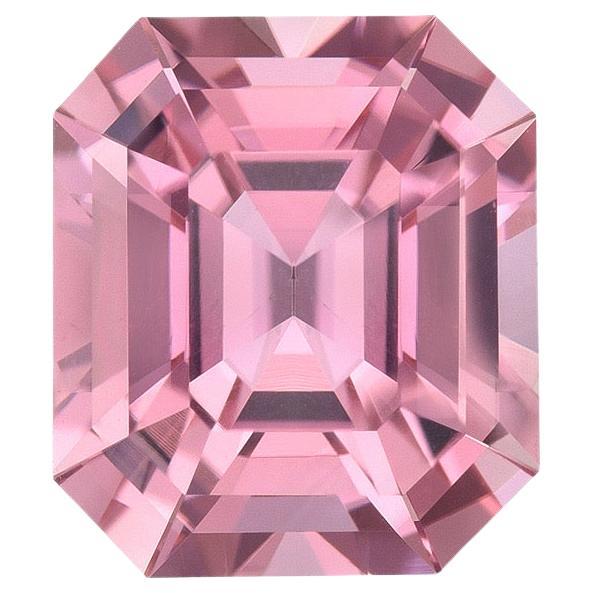 Pink Tourmaline Ring Gem 3.18 Carat Unmounted Loose Gemstone