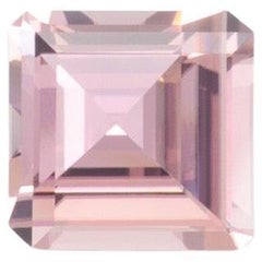 3.80 Carat Loupe Clean Pink Tourmaline Kite Cut Loose Gemstone, Merkaba Jewelry