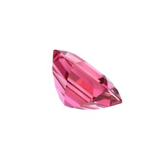 5.50 Carat Hexagon Cut Pink Tourmaline Loose Gemstone, Merkaba Beverly Hills