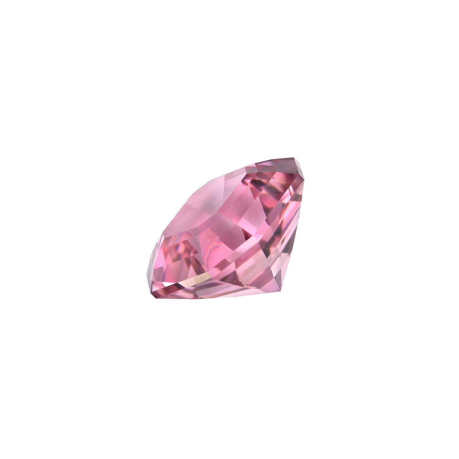 5.83 carat Pink Tourmaline square emerald-cut loose gemstone, offered unmounted to a very special lady.
Dimensions: 11 x 10.9 mm.
Returns are accepted and paid by us within 7 days of delivery.
We offer supreme custom jewelry work upon request.