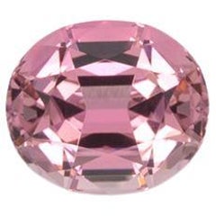 Pink Tourmaline Ring Gem 9.29 Carat Unset Oval Loose Gemstone