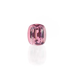 Pink Tourmaline Ring Gem 9.36 Carat Rectangular Cushion Loose Gemstone