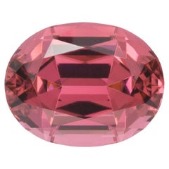 Pink Tourmaline Ring Gem 9.55 Carat Unmounted Oval Loose Gemstone