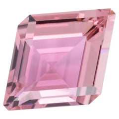 Rosa Turmalin Ring Halskette Edelstein 4,27 Karat ungefasster loser Edelstein in Drachenform