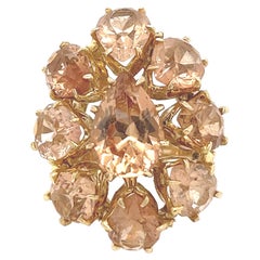 Pink Tourmaline Vintage Ring