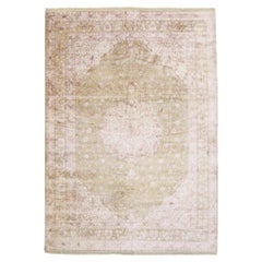 Alfombra Hereke de Seda Turca Rosa, 09'10 x 13'10